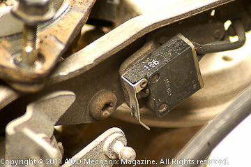 Wide Open Throttle switch (WOT) for 2.5L four