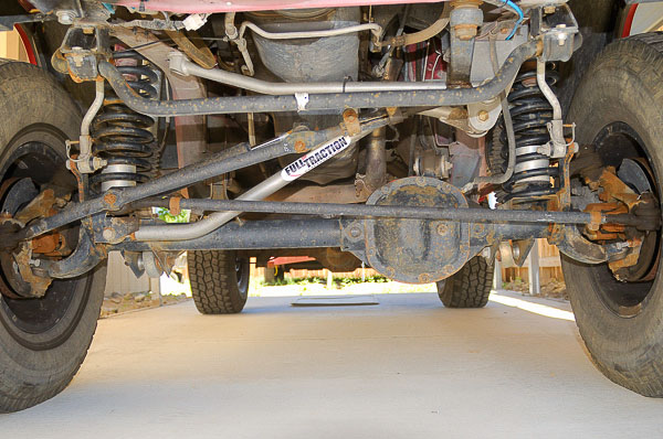 Moses Ludel begins alignment on his '99 XJ Cherokee.