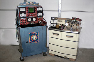 Diagnostics tools and distributor machine from FSJ era