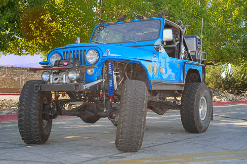 This 1982 stretched CJ-7 is the ultimate street and trail 4x4.