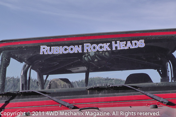 Several drivers were with the Rockheads, others from NorCal and Pirates of the Rubicon