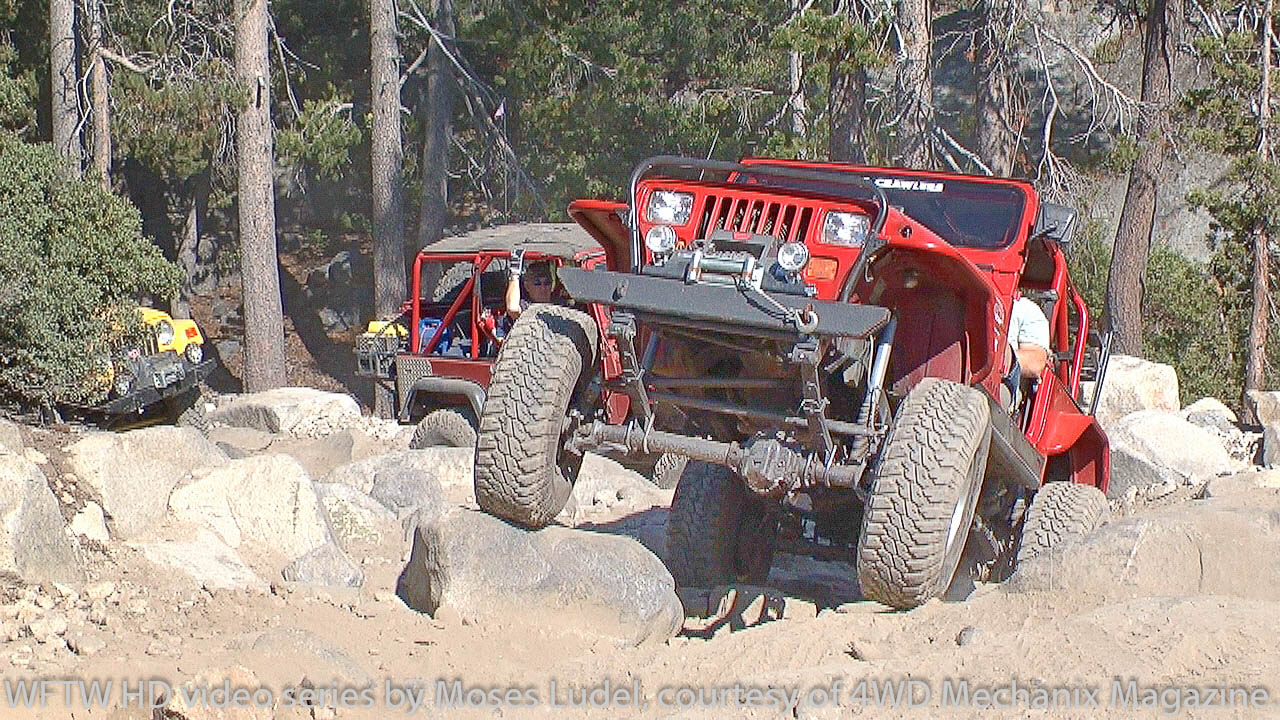 YJ Wrangler with 4.2L inline six on the Rubicon