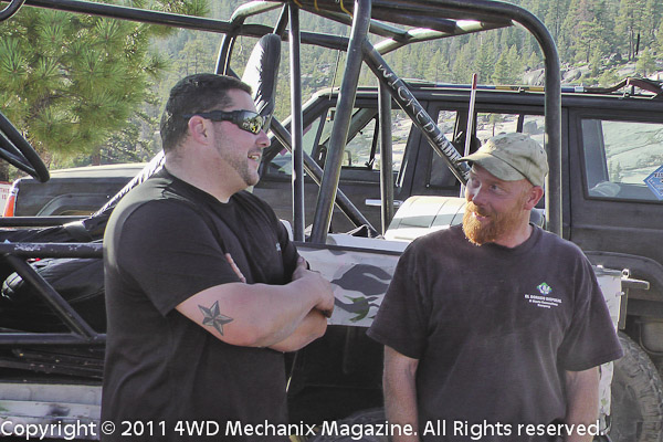 Vets and drivers talk about the Rubicon Trail...