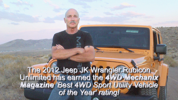 Moses Ludel tests the 2012 Jeep JK Wrangler in HD video at the 4WD Mechanix HD Video Network!