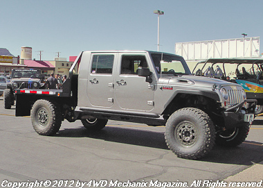 Heavy Duty 2500 Jeep Quad-Cab pickup concept vehicle at Moab
