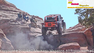 Diesel powered Jeep JK Wrangler on 2013 Warn Moab Media Run