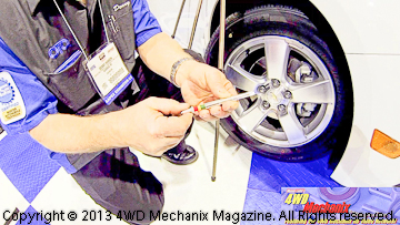 OTC Tools disc brake pad thickness gauge
