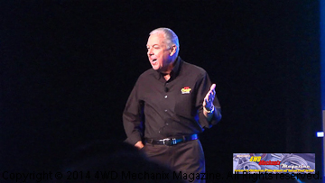 Petersen Lifetime Achievement Award presented to Ed Pink at 2014 SEMA Show. 