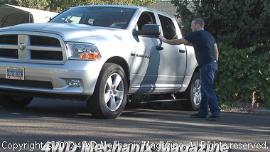 PowerBoard by Bestop enhances function and appearance of this Ram 1500 4x4 pickup.