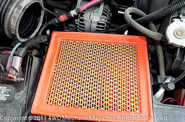 It is practical to remove the air inlet hose in many cases..