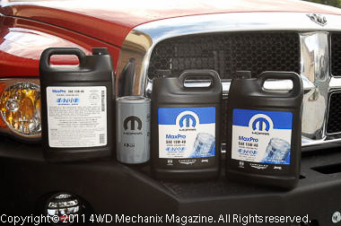 Mopar lubricants and service products are a key way to maintain and extend the service life of your Dodge-Ram truck!