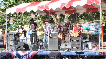 The band at Dynamic Diesel, Inc., Grand Opening 