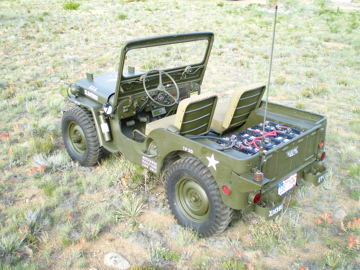 Mike Picard's 1952 M38 Willys military Jeep