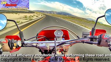 Testing Pulstar® spark plug on the road in the Honda XR650R