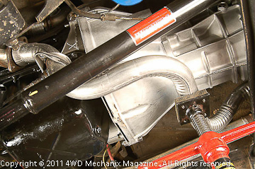Engine swap exhaust systems
