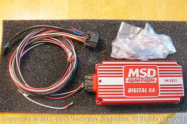 MSD's renown 6A digital box is a key component of Atomic EFI.