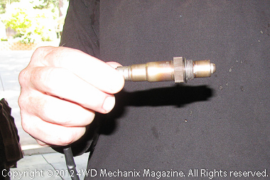 Oxygen sensor was in place on Jeep 4.2L inline sixes