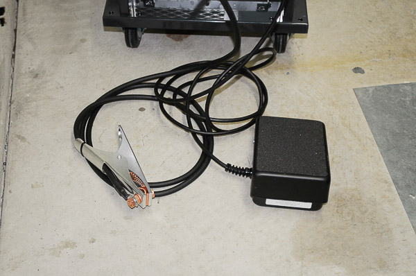 Ground and foot remote pedal