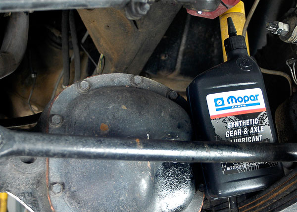 Quality Mopar lubricants are available through your local Jeep dealership.