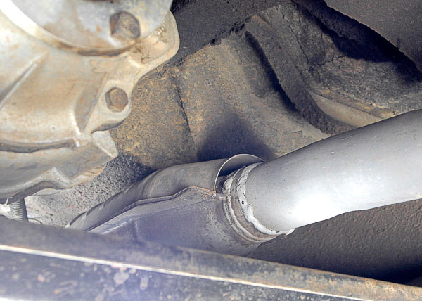 Always inspect exhaust system for signs of leakage.