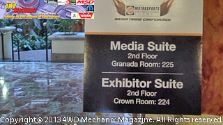2013 SEMA MPMC Media Trade Conference at Santa Ana, CA