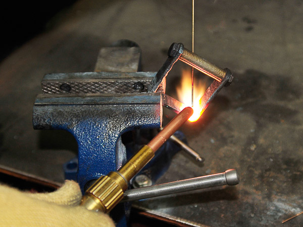 Gas or oxy-acetylene welding is an excellent alternative when materials are old and etched badly.