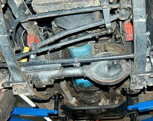 Dana 30 disconnect type axle in a YJ Wrangler Jeep application