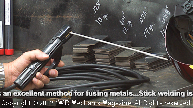 Stick welding electrode holder from HTP America