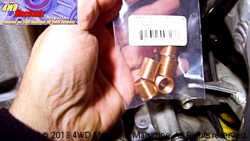Copper coated steel thread inserts