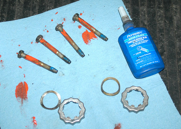Hardware, anti-rust and Loctite