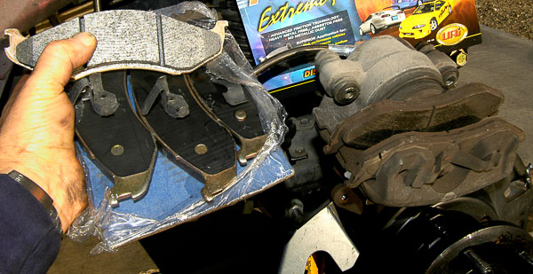 High performance brake pads