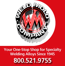 Weld Mold Company is our source for niche welding filler materials!