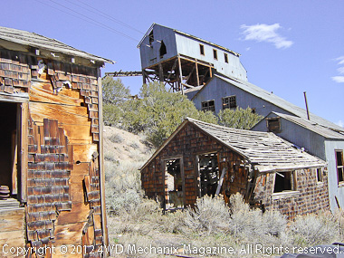 White Pine Mining District and the Belmont Mine at eastern Nevada